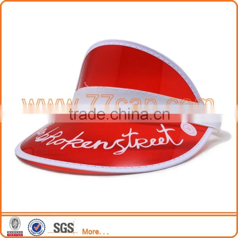 High quality promotion gift blank visor caps