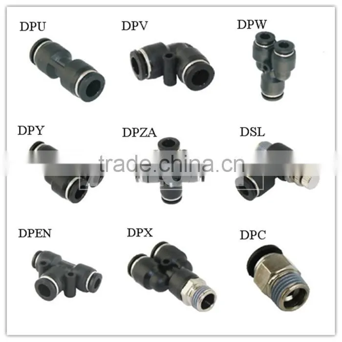 Quick Pneumatic Connector pneumatic fittings