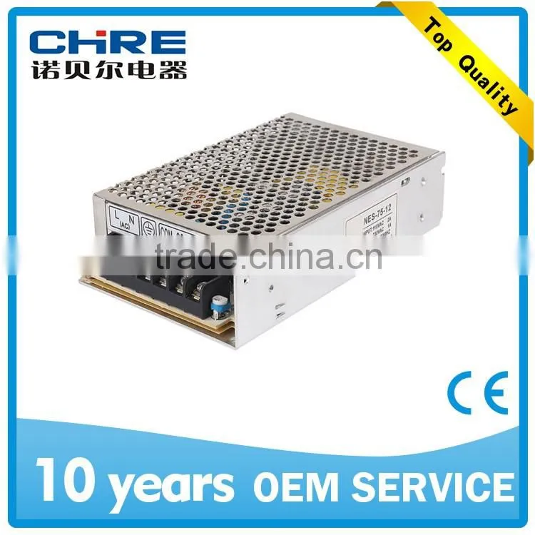 CE Approved NES-120-12 over load protection 230v input 12V 10A power supply