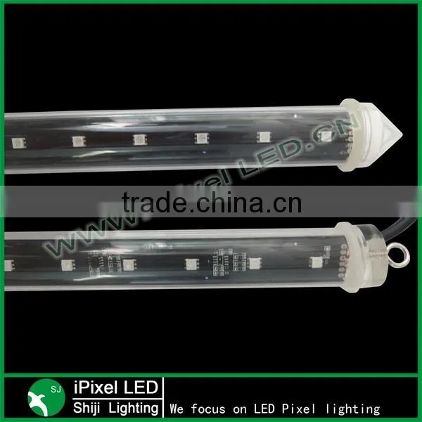 3d dmx led meteor light, dmx meteor tube for nighclube