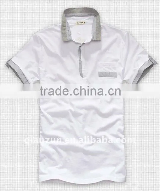 fashion design wholesale men's polo shirt