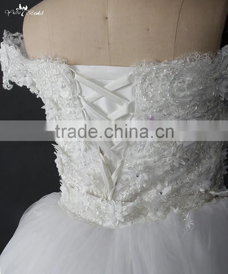 RSW876 Removable Tulle Overskirt Wedding Dresses 2015 China For Fat Woman In Dubai With Detachable Train
