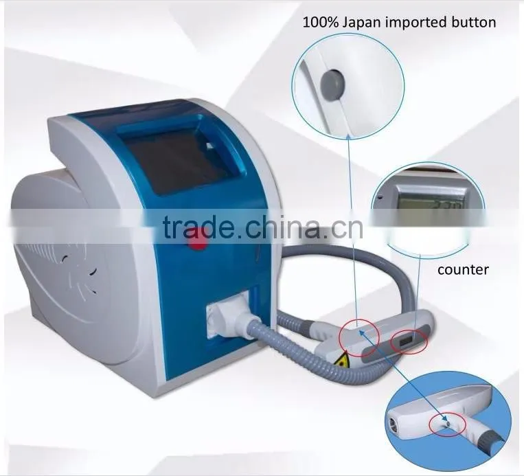 2016 wholesale nd yag laser long pulse construction and working for tattoo removal