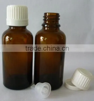 30ml e liquid, e juice glass bottle with tamperproof cap