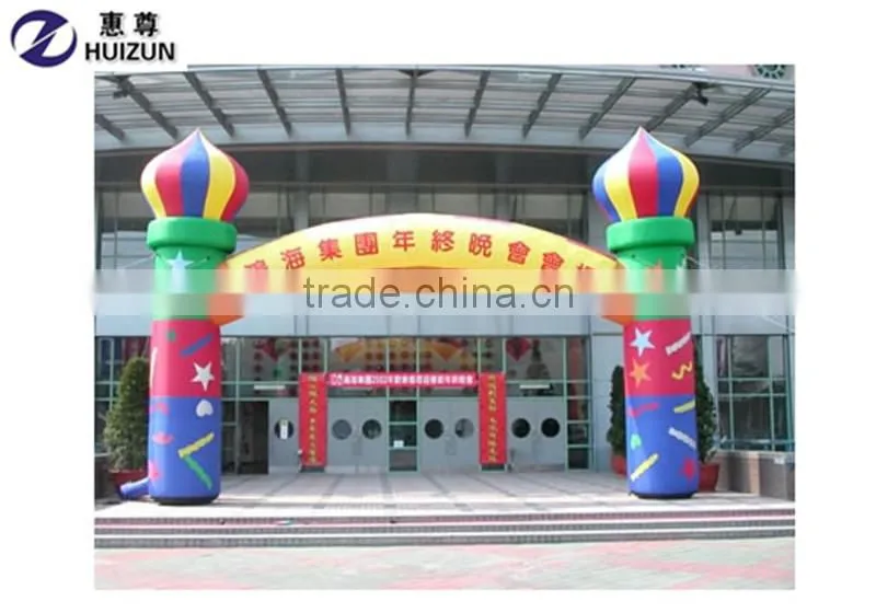 Best popular advertising christmas inflatable arch for christmas events