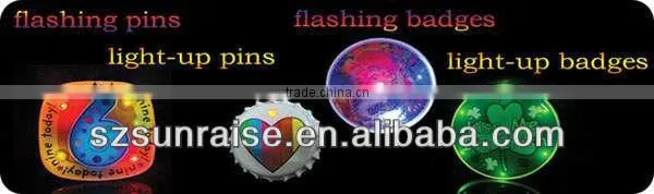 LED Flashing square shape item