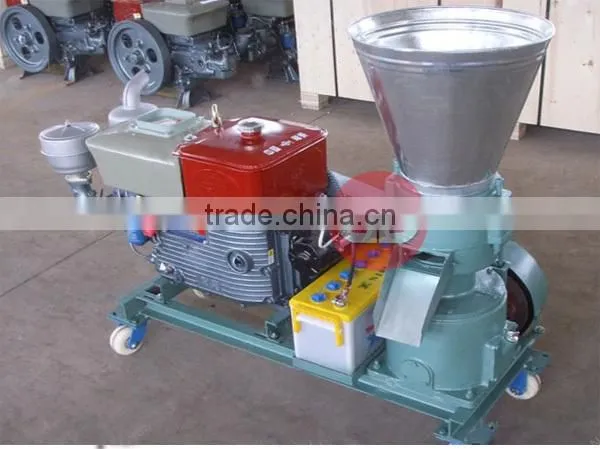 Portable wood pellet mill small diesel wood pellet press for sale