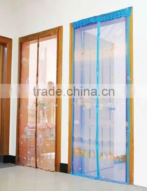 magnetic screen door curtains