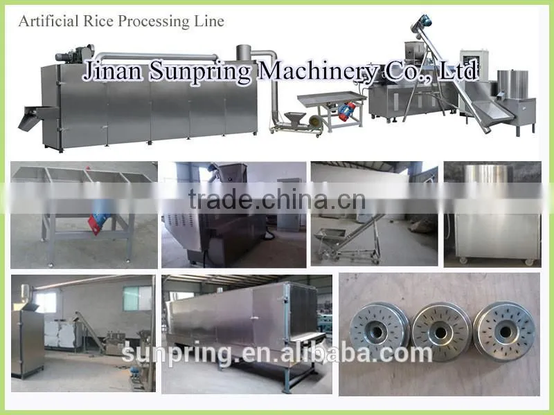Enriched Reconstituted Artificial Rice Making Machine
