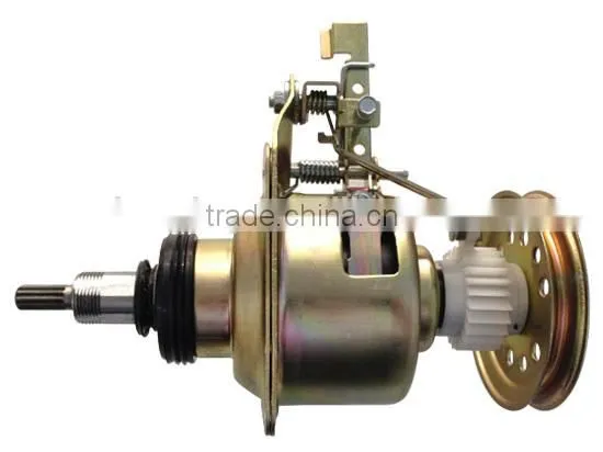 washing machine clutch with shaft