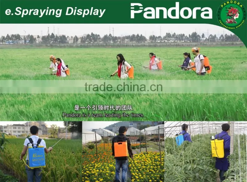 PP Plastic Battery Operated Farm Use China Taizhou Pandora Sprayer