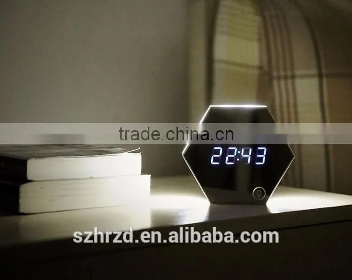 Multifunctional New Led Digital Mirror Alarm Clock Sleep night Light