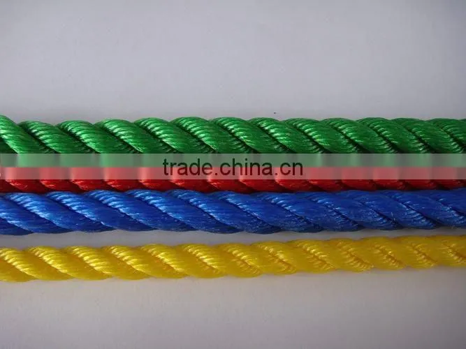 utility rope with PE color rope