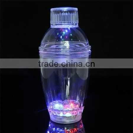 Light-up Multicolored Flashing Blink LED Cocktail Shaker Bar Cups Party Set