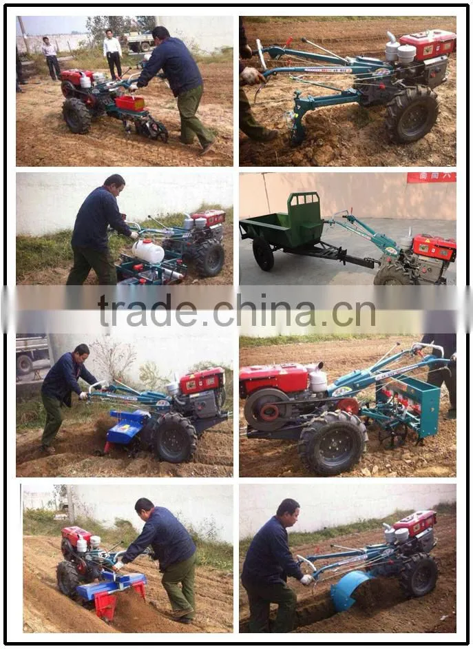 8-22hp diesel multipurpose hand tractor