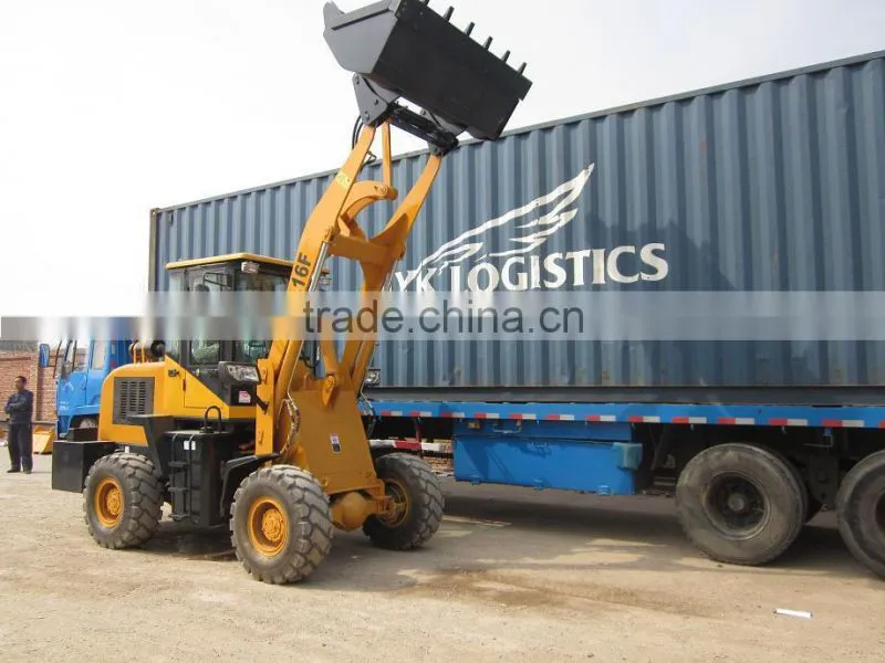 Mini new wheel loader ZL16F with Snow bucket