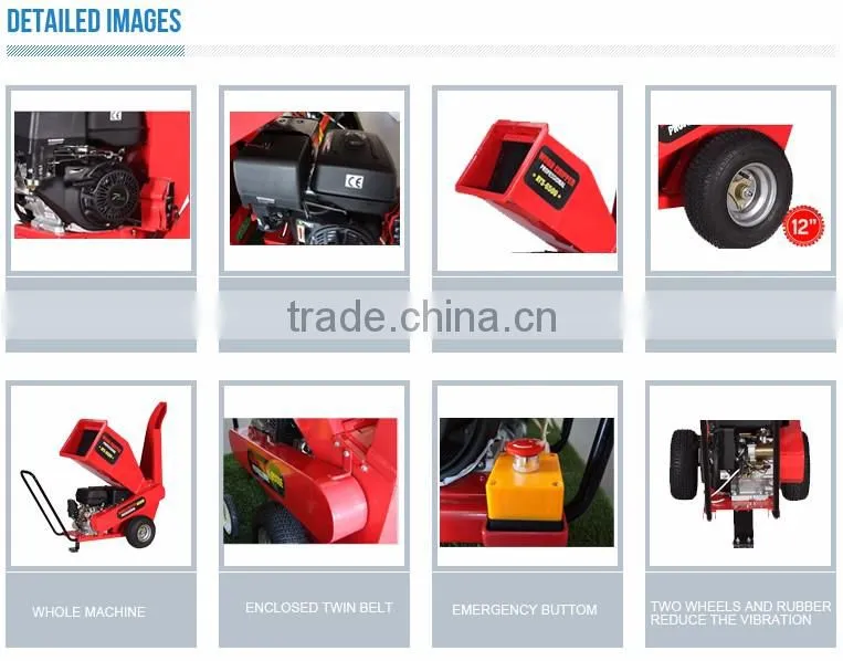6.5hp gasoline 2 stroke garden shredder(TF-CH007)