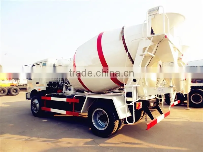 Foton small 3 cubic meters concrete mixer truck for sale