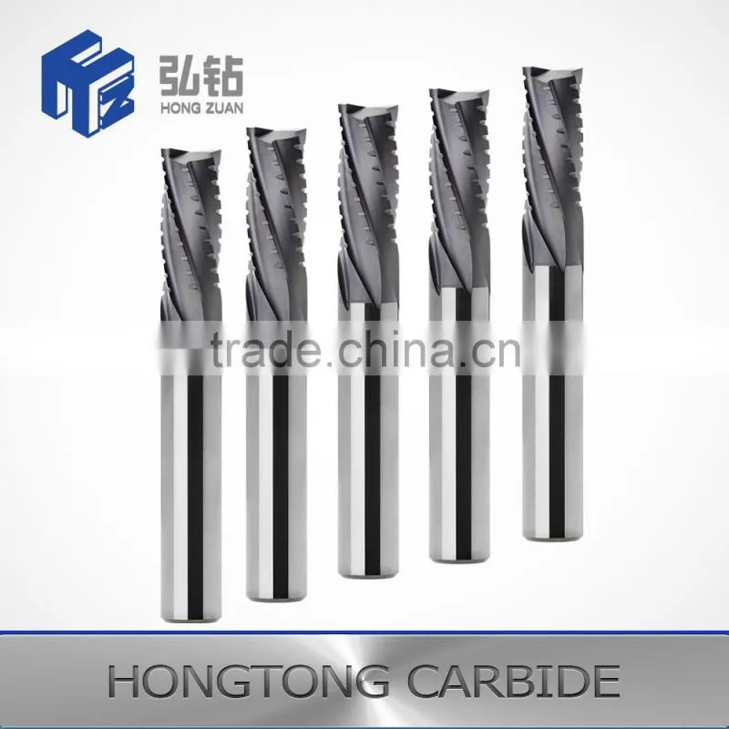 Precision cutting tools made of tungsten carbide end mills