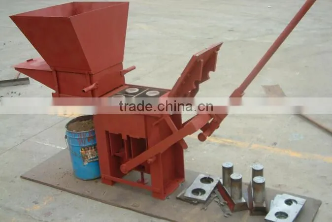 Popular manual clay brick machine