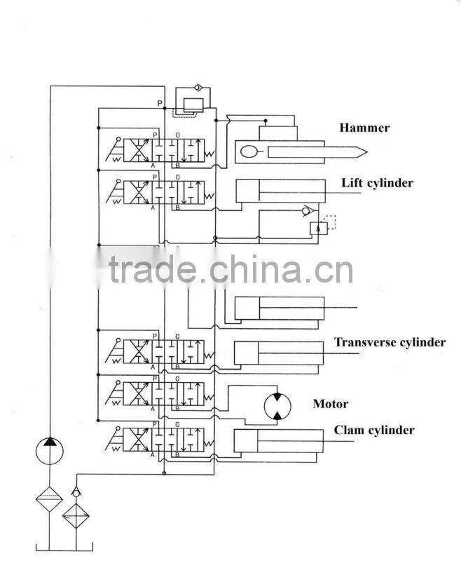 Pile driving machine