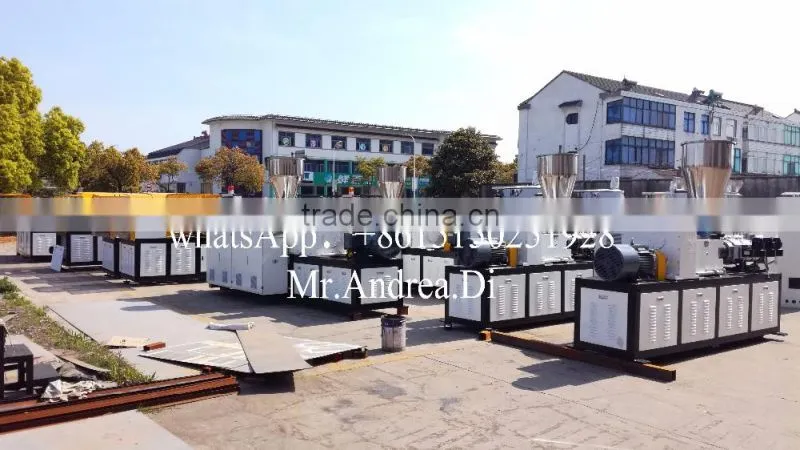 Twin Screw Plastic Extruder Manufacturer/Single screw extrusion machine
