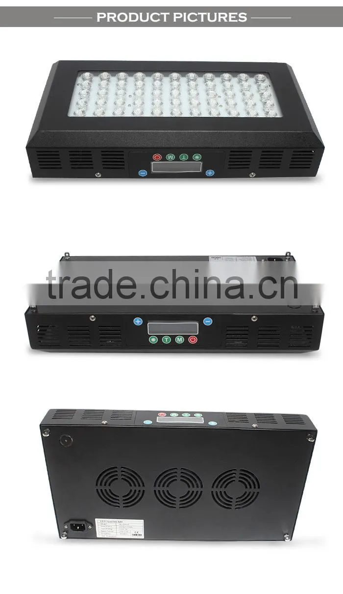 Professional Manufactur 165w auto led aquarium light for artificial plants