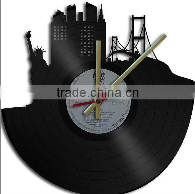 CD Film wall clock