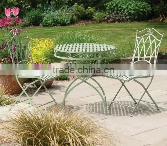 POWERLON Top 1 Outdoor Furniture Metal Foldable Table Set