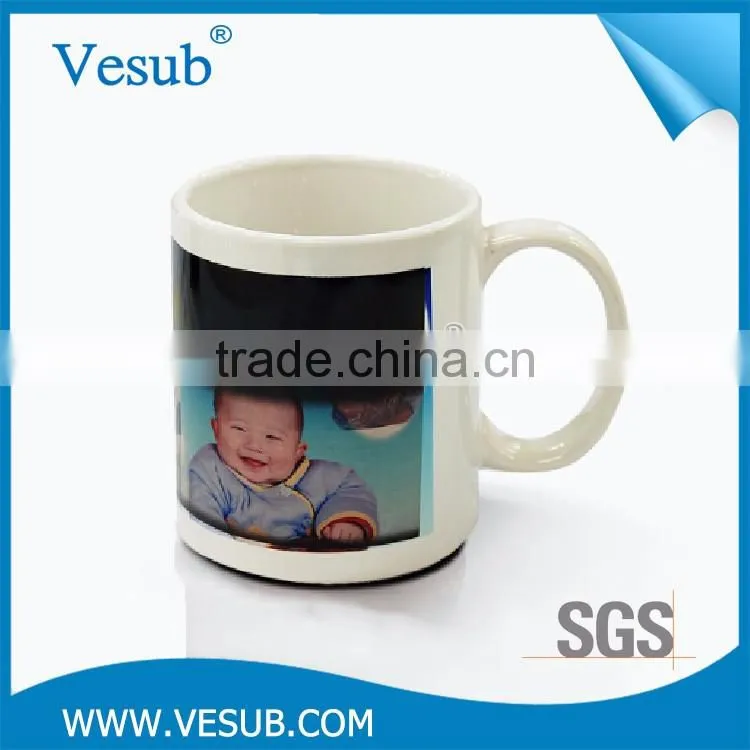 Factory Promotional Custom Novelty Products Cheap Wholesale Porcelain Color Changing Mug