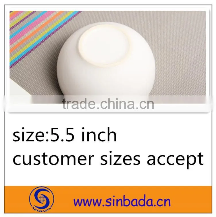 glazed color ceramic bowls