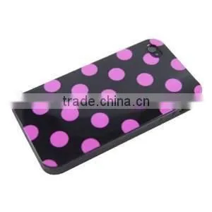 Generic Premium Full Back Case Housing with Polka Dots for iPhone5/5s/5c/6/plus