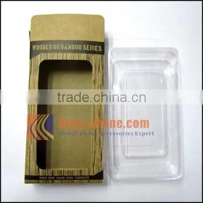 Custom printed black paper packing box for phone case, OEM mobile phone packaging box