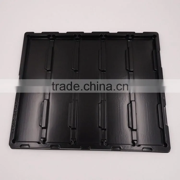 Alibaba custom ESD blister compartment packaging tray