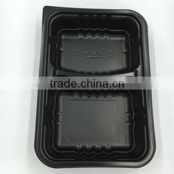 Disposable Microwaveable Plastic Take Away Safe Bento Lunch Box