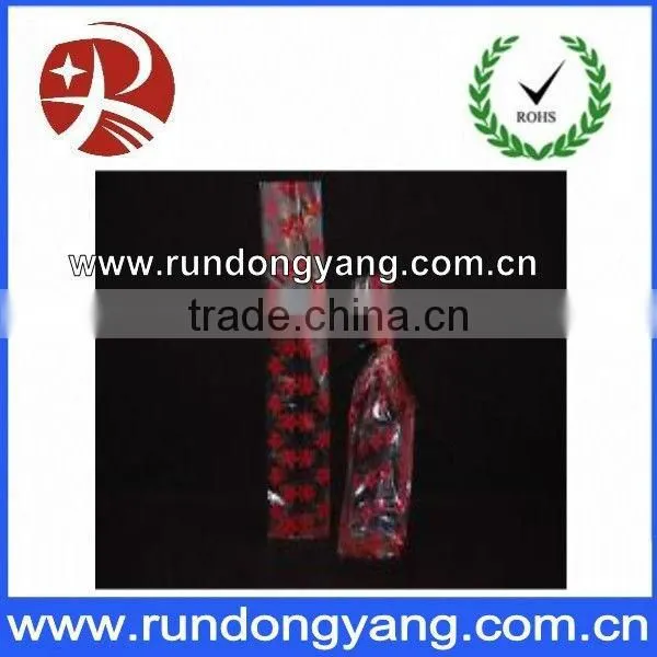 Clolorful plastic gift packaging bag for christmas