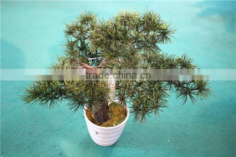 Home garden decoration 50cm to 160 cm hight small indoor canadian artificial green pot plastic similar pine trees ELSPZ02 0906