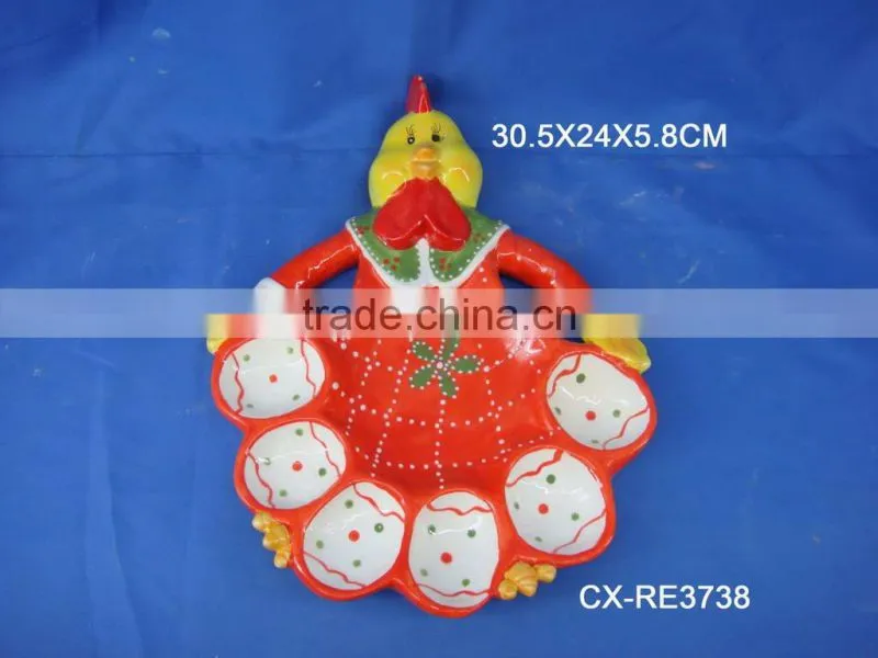 ceramic egg holder