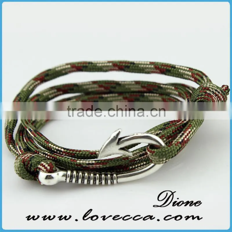 nautical bracelet rope anchors bracelet marine for men / women