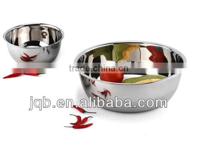 functional stainless steel basin/bowl for hotel/kitchen