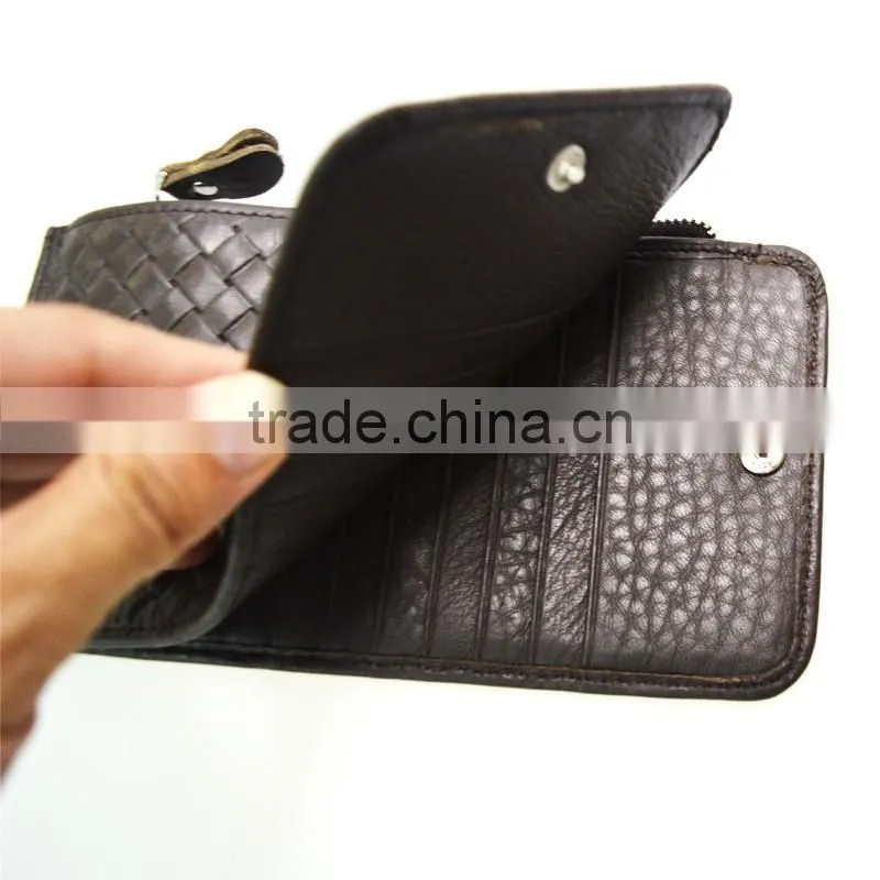 New product Pu Leather Wallet Credit Card Holder Money Clip