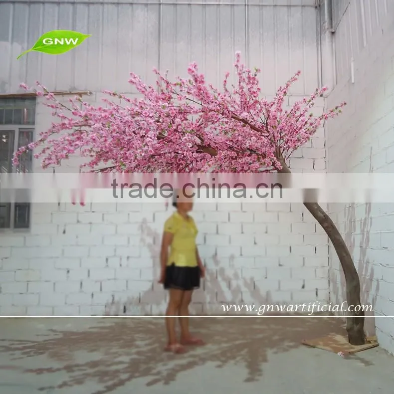 BLS1603003 GNW 10ft new white silk cherry blossom indoodr artificial tree for weddings decoration