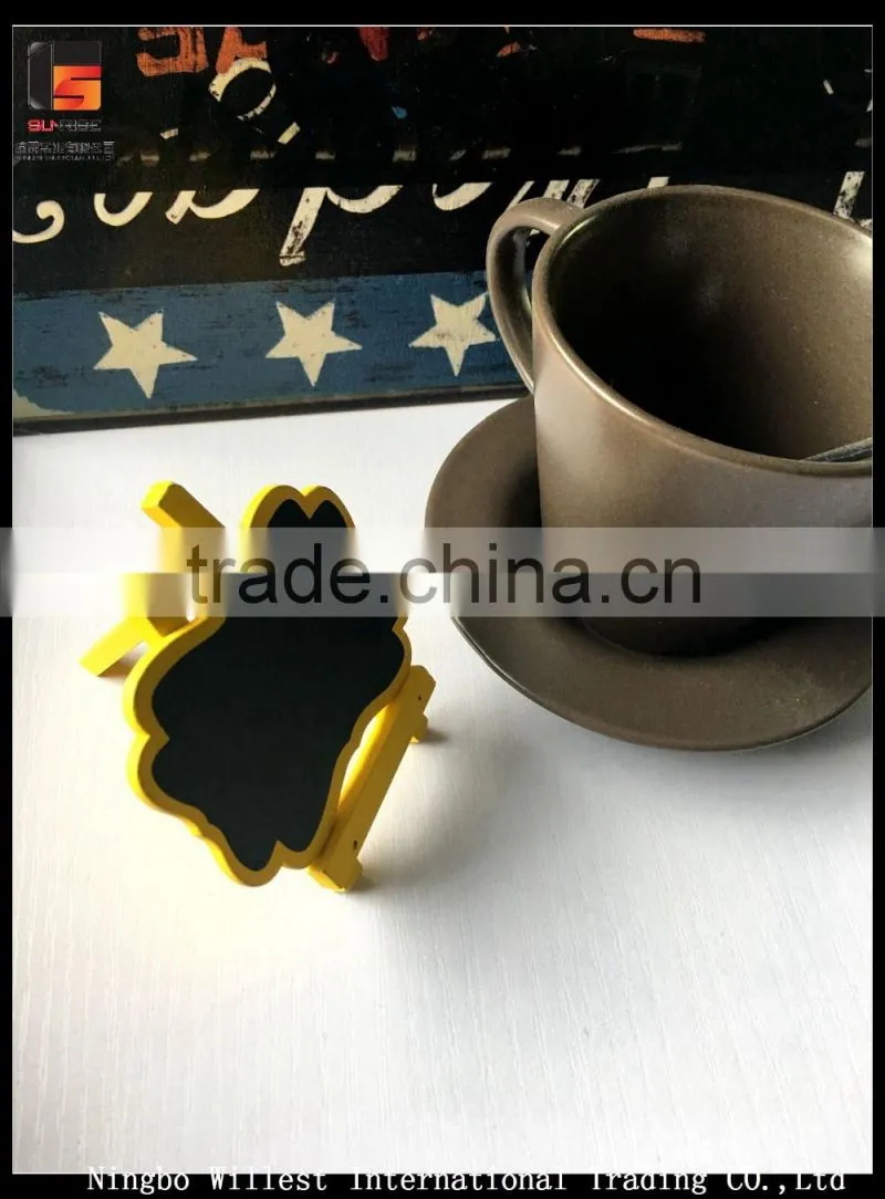 table standing mini chalkboard for home/office