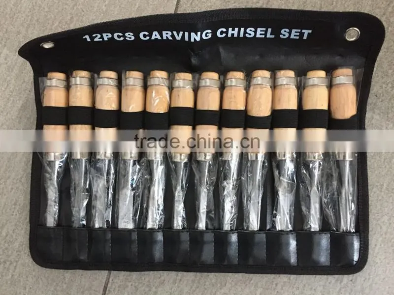 High quality wooden handle chisel for wood carving cutting chisel