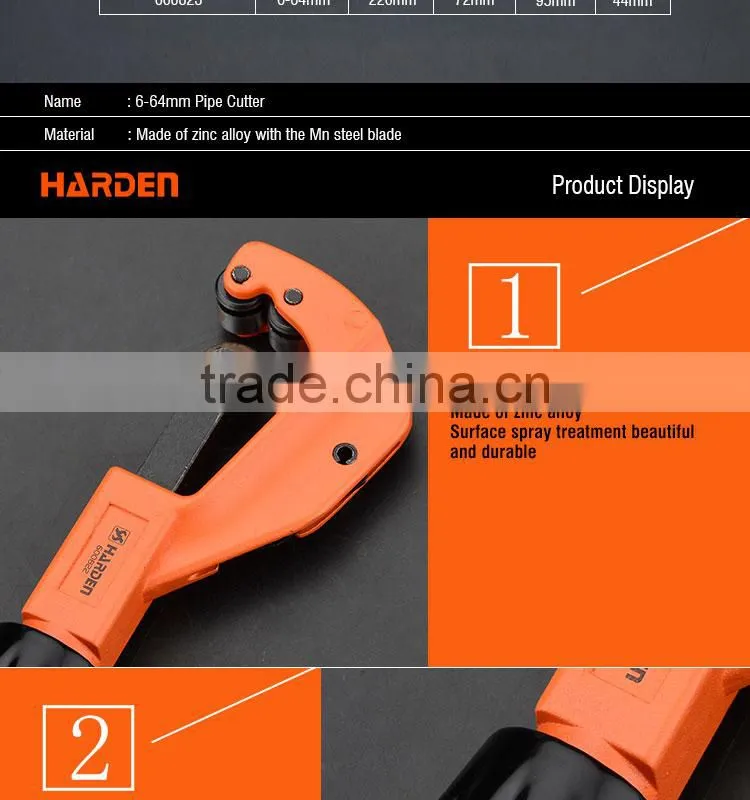 Professional 6-64MM Zinc Alloy Pipe Cutter