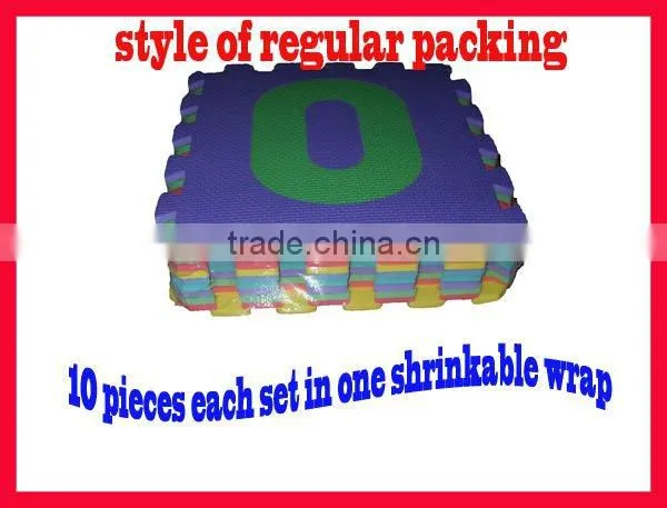 number puzzle mat