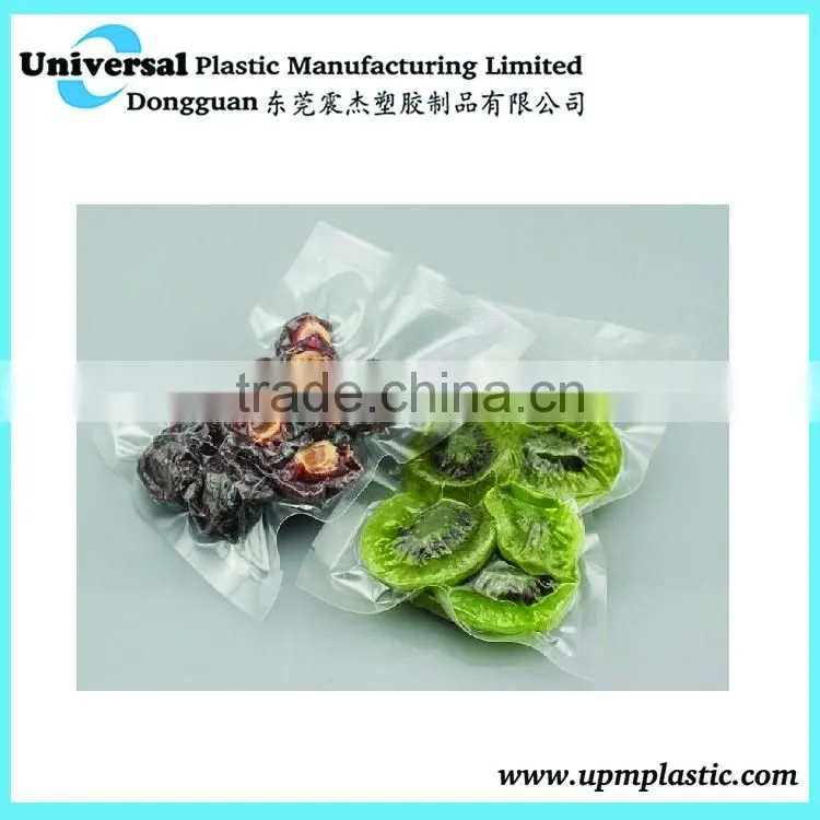 Foldable nylon disposable vacuum seal bag