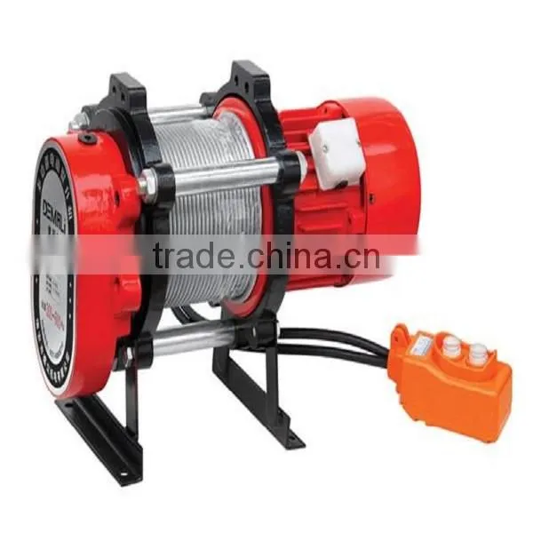 light duty materials electric chain hoist with trolley