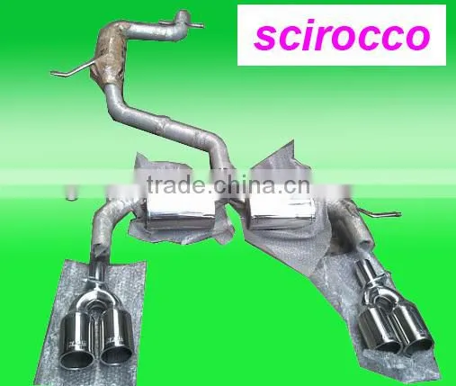 muffler catback for scirocco