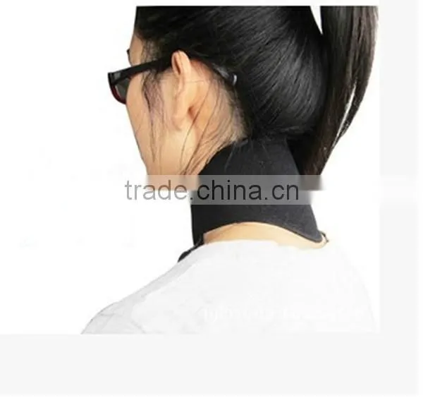 2016 Shuoyang Hot Selling Magnetic neck wrap tourmaline self-heating neck support pain relief thermal therapy medical neck brace